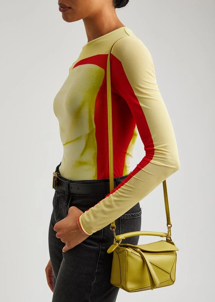 Puzzle mini leather cross-body bag 商品