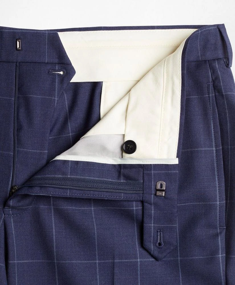 商品Brooks Brothers|Brooks Brothers Regent-Fit Windowpane Wool Twill Suit Pants,价格¥407,第4张图片详细描述