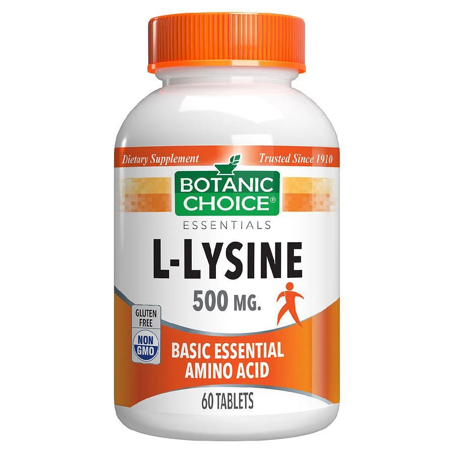 商品Botanic Choice|L-Lysine 500mg,价格¥54,第1张图片