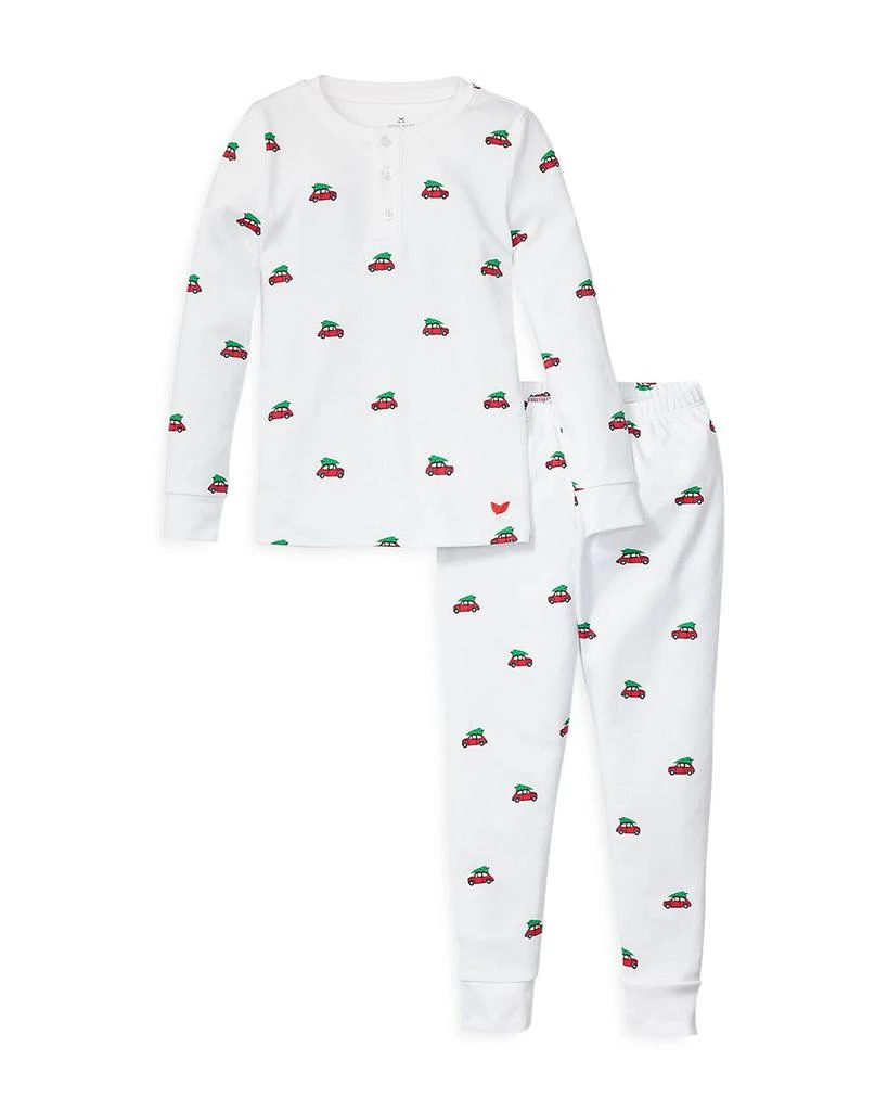 商品Petite Plume|Unisex Holiday Journey Tight Fit Pajamas - Little Kid, Big Kid,价格¥250,第1张图片