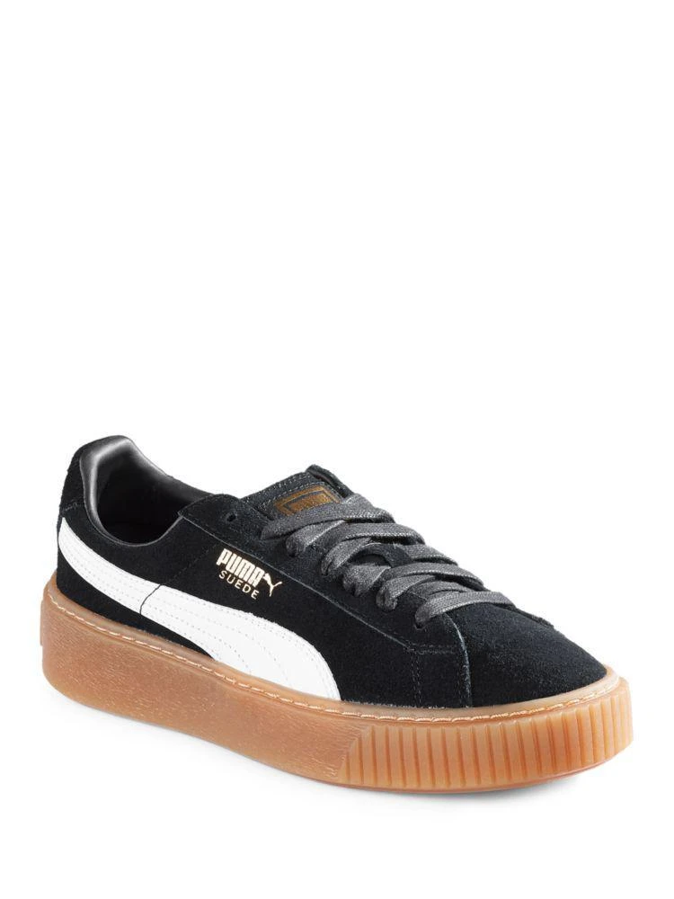 商品Puma|女士麂皮休闲鞋,价格¥151,第1张图片