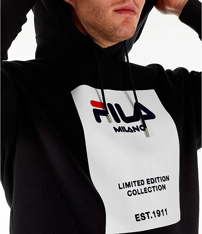 商品Fila|Men's Fila Milano FW Hoodie,价格¥224,第2张图片详细描述