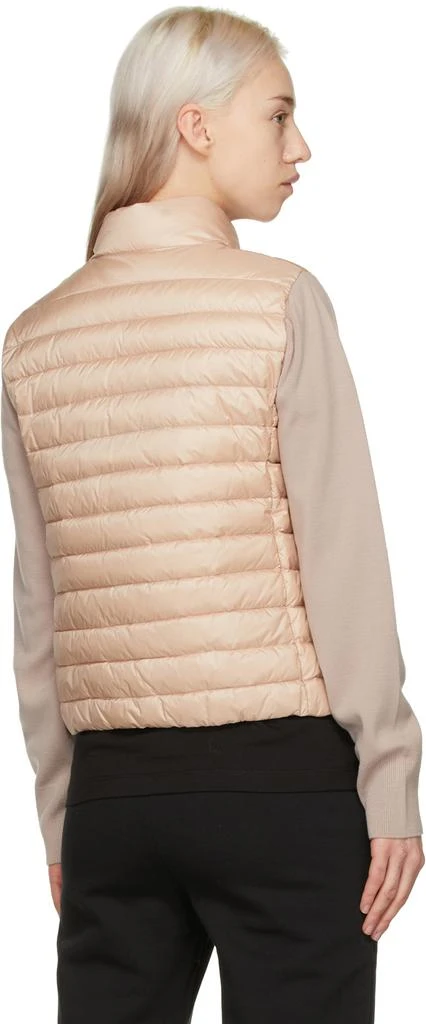 商品Moncler|Pink Down Cardigan Jacket,价格¥7425,第3张图片详细描述