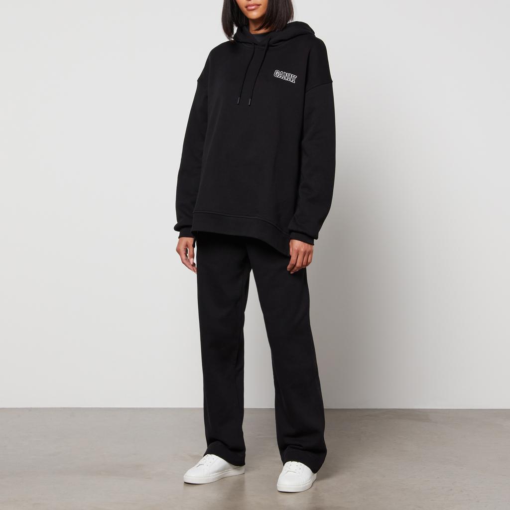 商品Ganni|Ganni Women's Isoli Hooded Sweatshirt - Black,价格¥1250,第5张图片详细描述