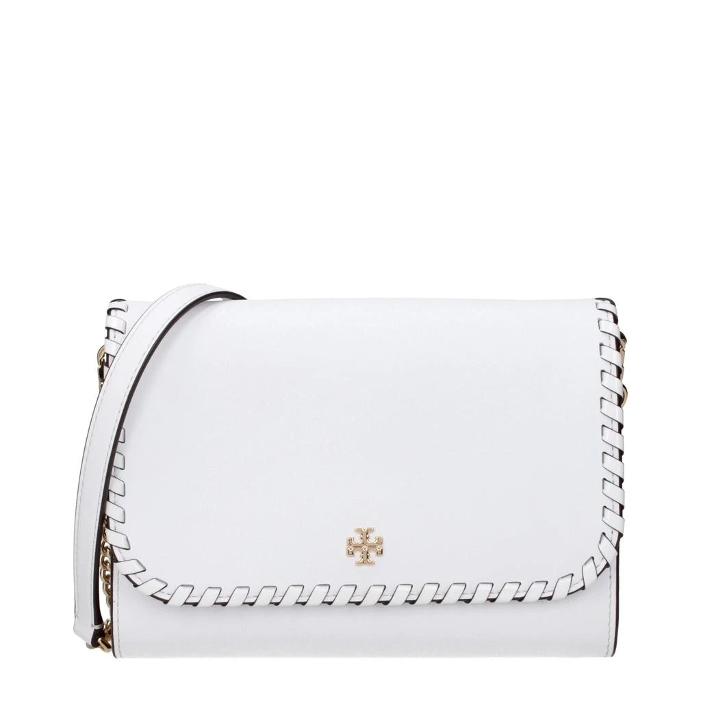 商品Tory Burch|Tory Burch White Leather Clutch Bags,价格¥3194,第1张图片