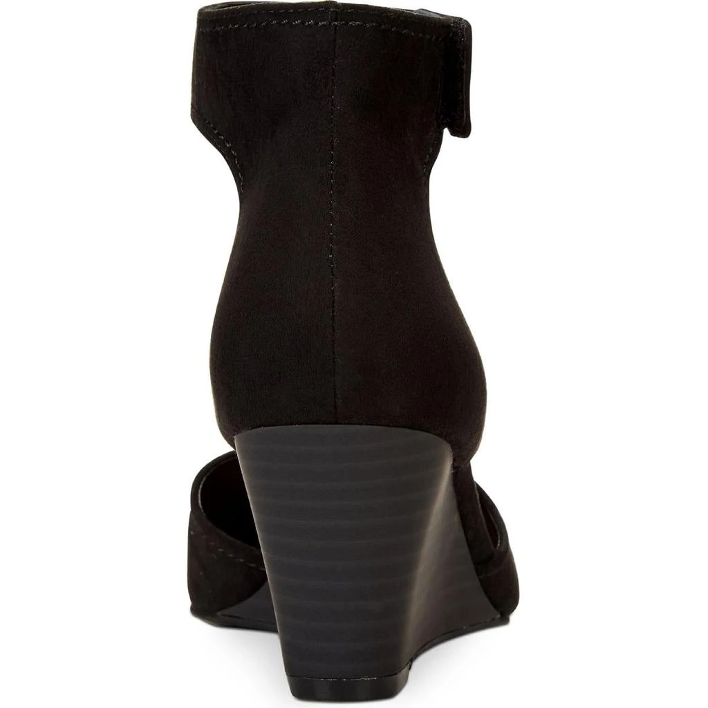 商品Style & Co|Style & Co. Womens Yarah Ankle Strap Wedge Heels,价格¥130,第4张图片详细描述