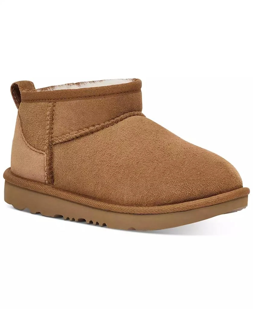 商品UGG|Kids Classic Ultra Mini Twinface Sheepskin Booties,价格¥898,第1张图片