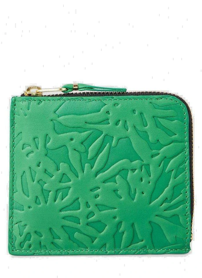 商品Comme des Garcons|Comme des Garçons Wallet All-over Embossed Zip-around Wallet,价格¥1220,第1张图片