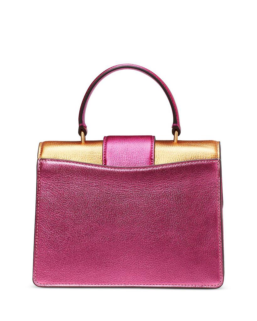 Bijou Color Blocked Metallic Leather Mini Bag商品第4张图片规格展示