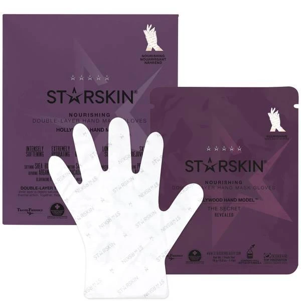 商品Starskin|STARSKIN Hollywood Hand Model Nourishing Double-Layer Hand Mask Gloves 0.6 oz,价格¥81,第1张图片