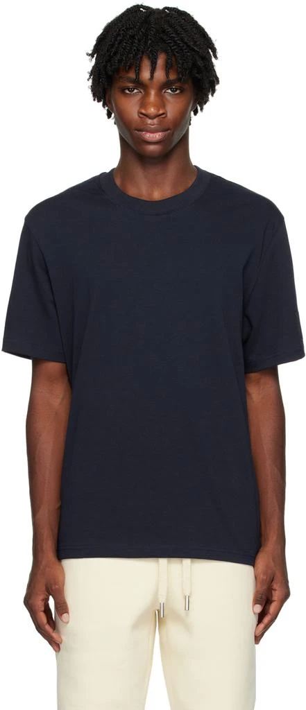 商品AMI|Navy Fade Out T-Shirt,价格¥502,第1张图片