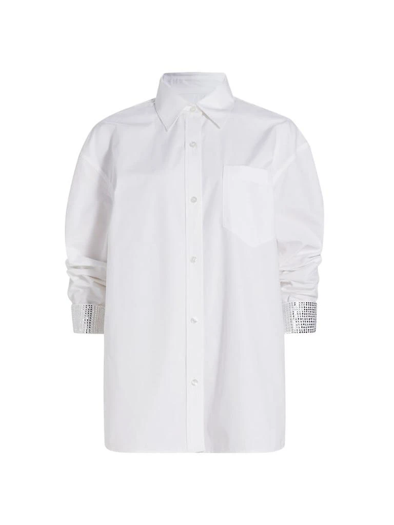 商品Alexander Wang|Crystal Cuff Shirt,价格¥3130,第1张图片