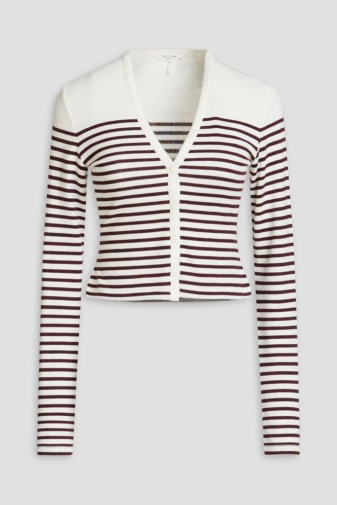 商品Rag & Bone|Striped knitted cardigan,价格¥403,第1张图片