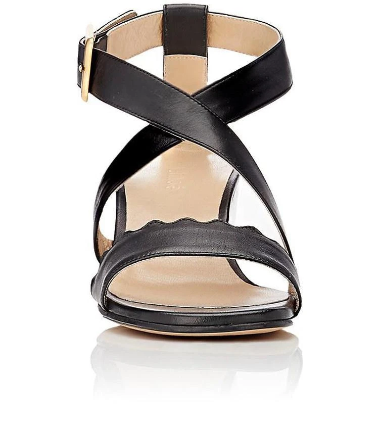 商品Chloé|Scallop-Detailed Wedge Sandals,价格¥2010,第4张图片详细描述