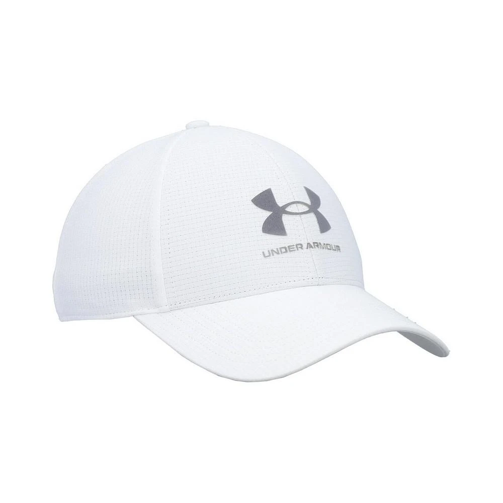 商品Under Armour|Men's White Logo Performance Flex Hat,价格¥208,第4张图片详细描述