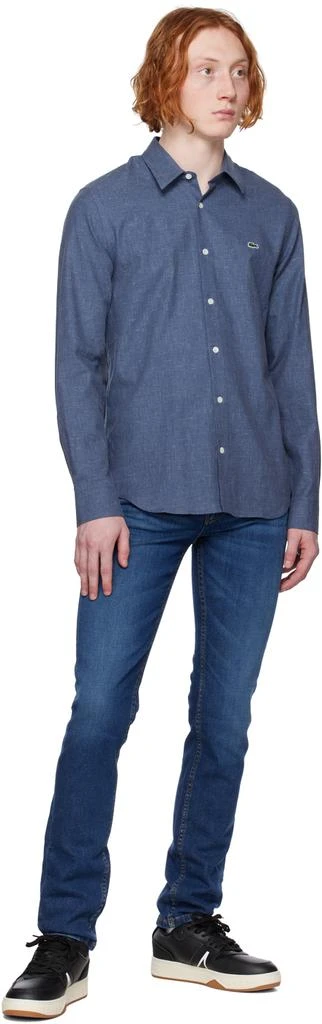 商品Lacoste|Blue Patch Shirt,价格¥564,第4张图片详细描述
