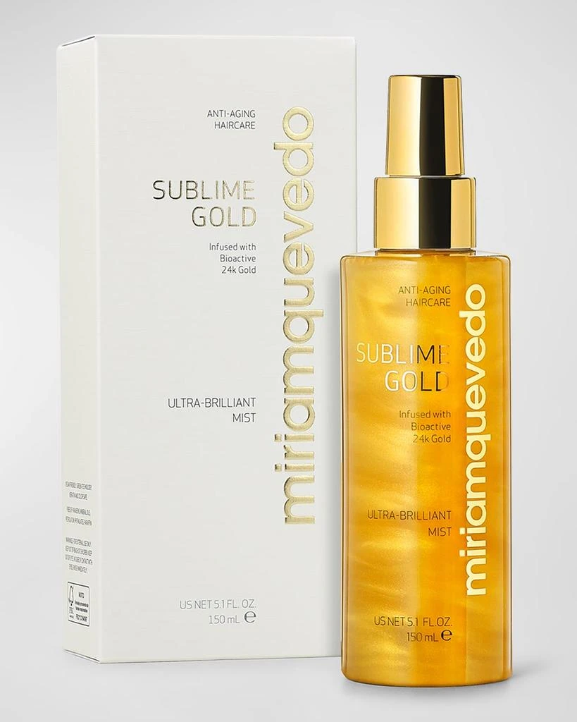 商品Miriam Quevedo|Sublime Gold Ultra-Brilliant Mist, 5 oz./150mL,价格¥664,第3张图片详细描述