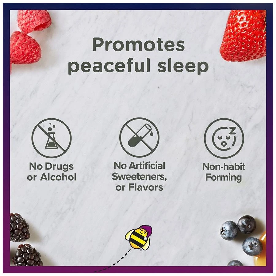 儿童睡眠含褪黑激素，葡萄咀嚼片葡萄味，不含香料  商品