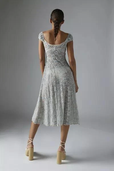 商品Kimchi Blue|Kimchi Blue Iris Lace Floral Midi Dress,价格¥227,第4张图片详细描述