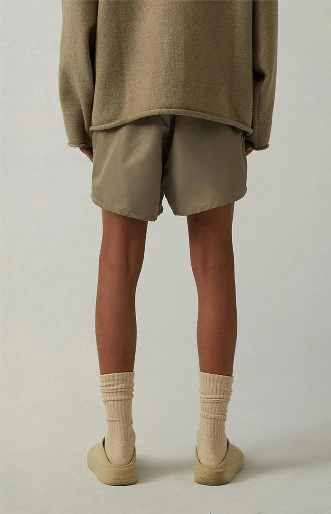 商品Essentials|男女同款 灰褐色跑步短裤,价格¥211,第4张图片详细描述