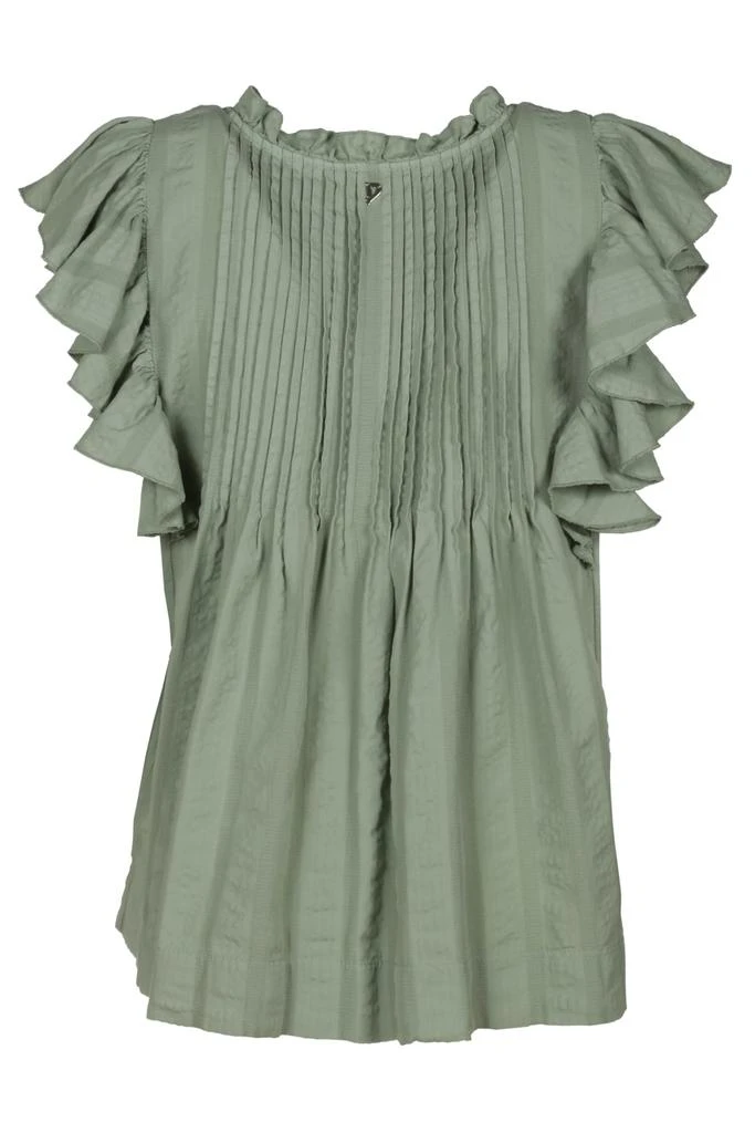 商品DONDUP|Dondup Pleated Blouse,价格¥1772,第2张图片详细描述