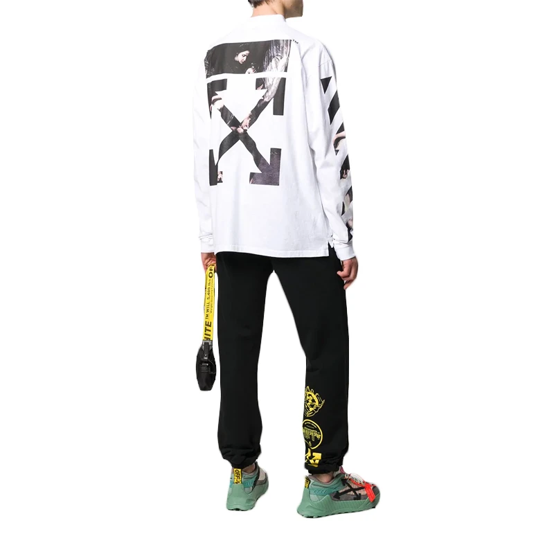 OFF WHITE 男士白色字母logo'图案卫衣 OMAB032S20185004-0188 商品