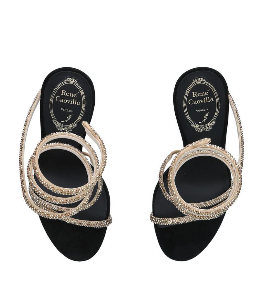 商品Rene Caovilla|Embellished Cleo Sandals 105,价格¥9686,第6张图片详细描述