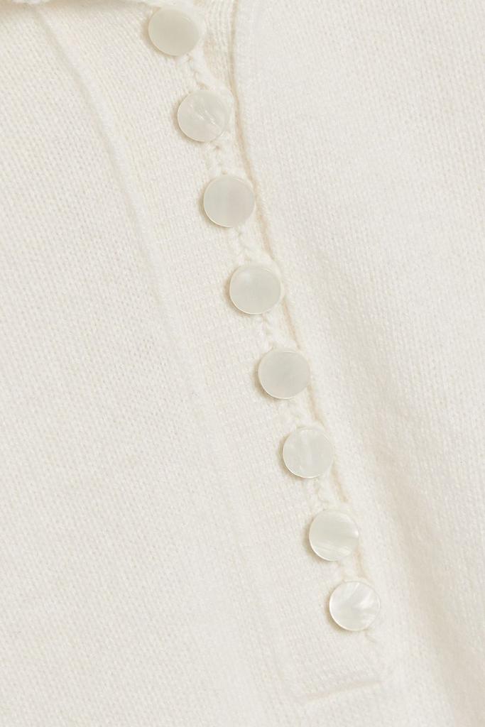 Button-detailed cashmere sweater商品第4张图片规格展示