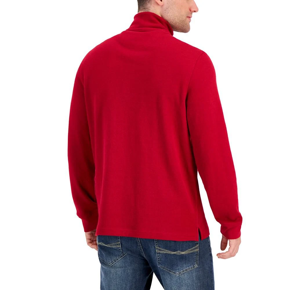 商品Club Room|Men's Ribbed Retro-Stripe Sweatshirt, Created for Macy's,价格¥182,第2张图片详细描述