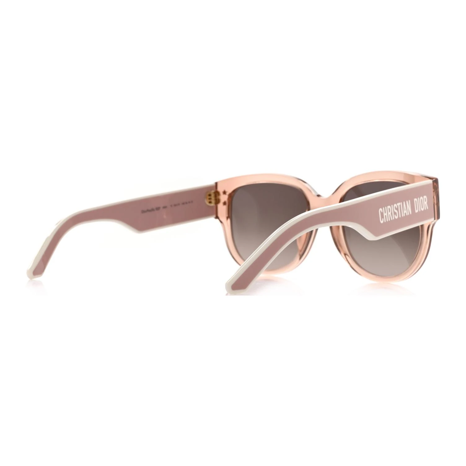 商品[国内直发] Dior|迪奥 镜腿徽标 椭圆形 太阳眼镜 女款 粉色,价格¥2703,第6张图片详细描述