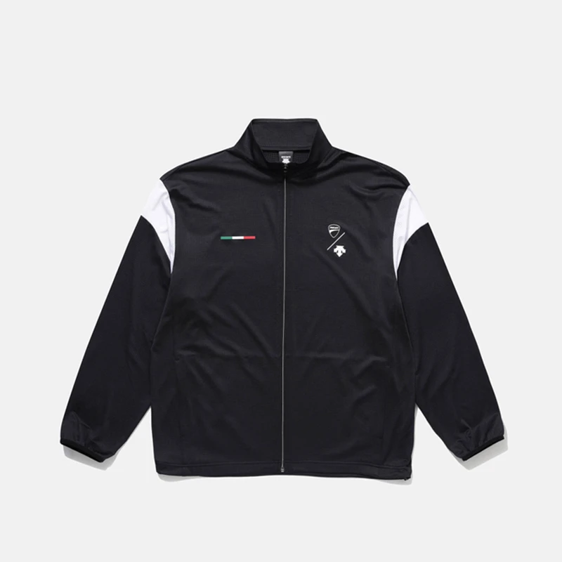 商品DESCENTE|【享贝家】ZY-（预售款）迪桑特 杜卡迪联名 男款速干舒适防晒外套 春夏新款 SO221IKT51,价格¥836,第1张图片
