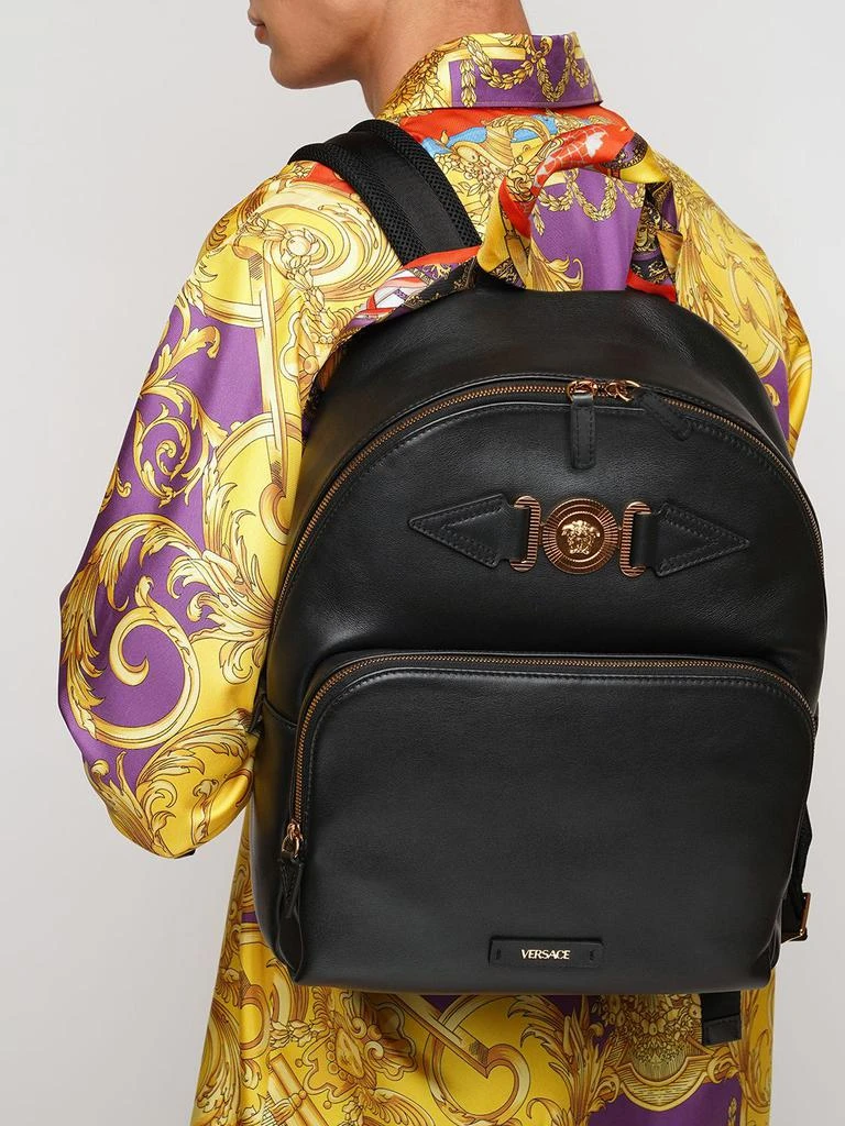 商品Versace|Medusa Leather Backpack,价格¥16201,第2张图片详细描述