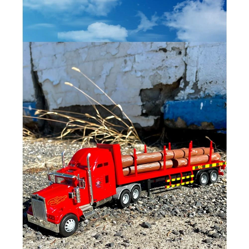 商品Big Daddy|Mag-Genius Big-Daddy Big Rig Lumber Truck with 6 Piece Lumber Toy,价格¥152,第4张图片详细描述