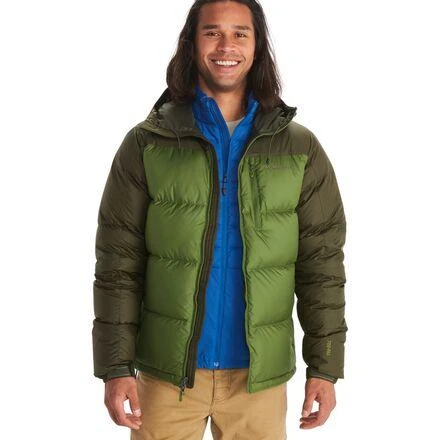 商品Marmot|Guides Down Hooded Jacket - Men's,价格¥909,第3张图片详细描述