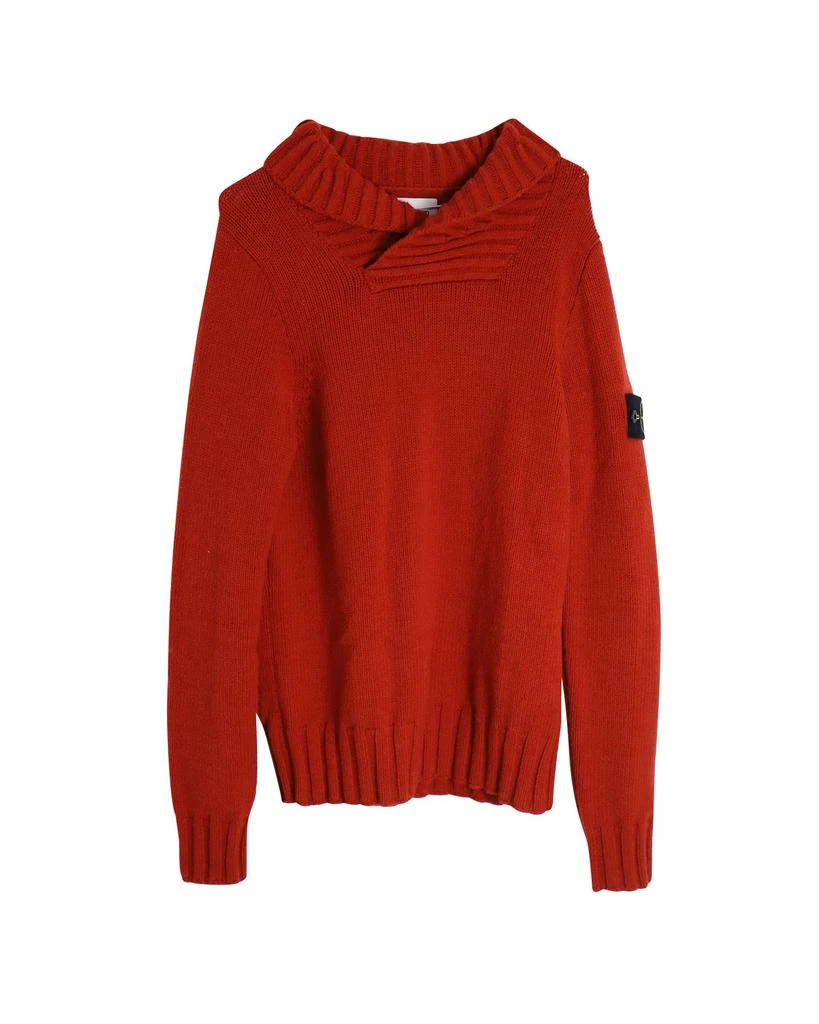 商品[二手商品] Stone Island|Shawl Collar Sweater in Red Wool,价格¥2241,第1张图片