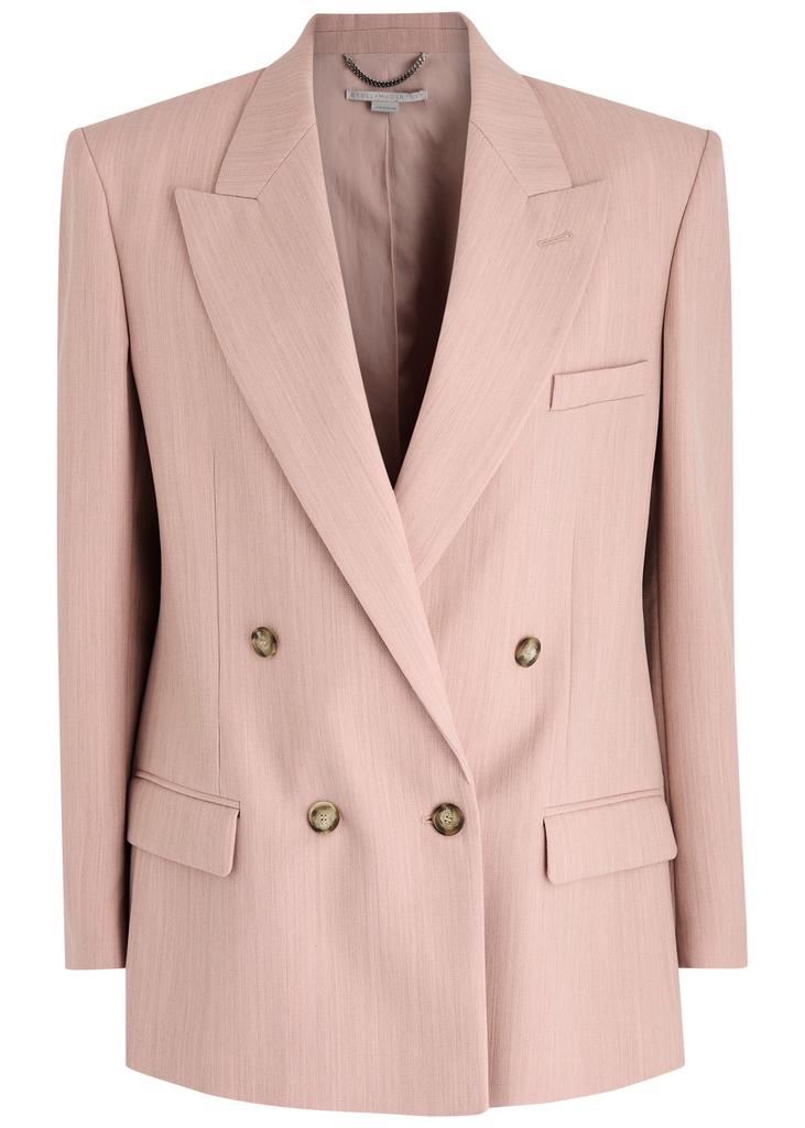 Stella McCartney Oversized double-breasted wool blazer