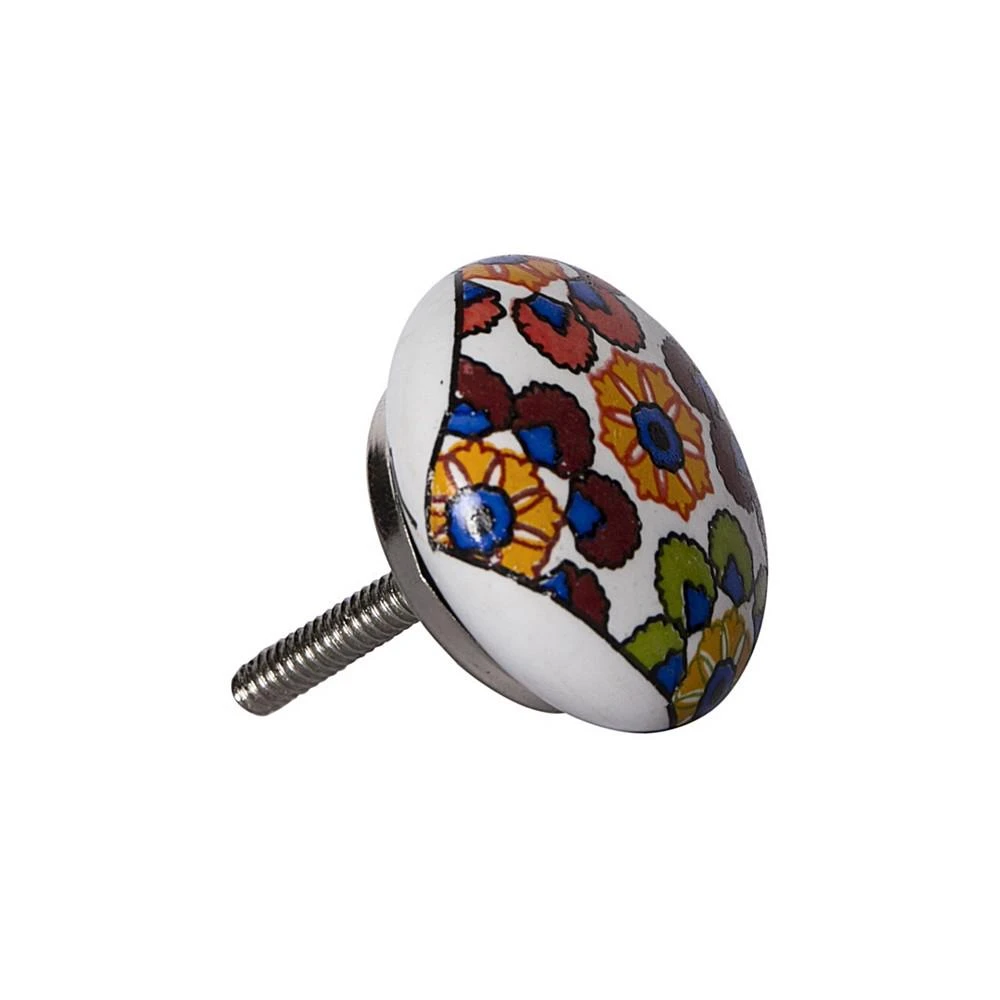 商品KNOB-IT|Handpainted Ceramic Knob Set of 12,价格¥469,第3张图片详细描述