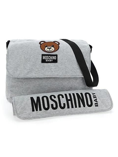 商品Moschino|Bear Patch Diaper Bag,价格¥3029,第4张图片详细描述