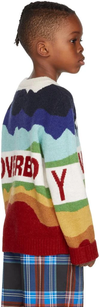 商品Charles Jeffrey Loverboy|SSENSE Exclusive Kids Multicolor Logo Sweater,价格¥1395,第4张图片详细描述