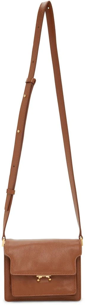 商品Marni|Brown Mini Trunk Shoulder Bag,价格¥4924,第4张图片详细描述