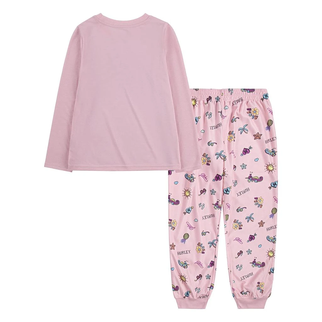商品Hurley|Pajama Top and Pants Two-Piece Set (Little Kids/Big Kids),价格¥153,第2张图片详细描述