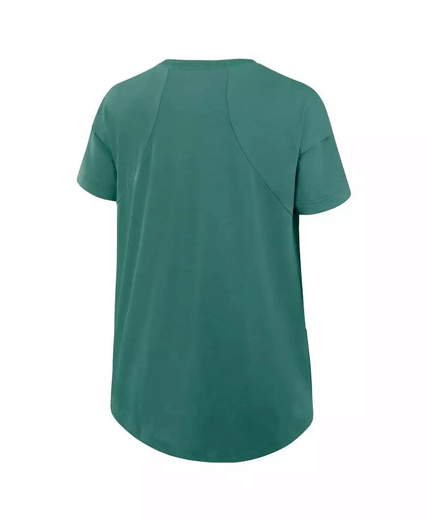 商品NIKE|Women's Green Boston Red Sox 2025 City Connect Flowy Fashion Tri-Blend Performance T-Shirt,价格¥335,第3张图片详细描述
