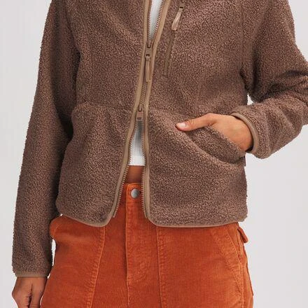 商品Backcountry|GOAT Fleece Zip Front Jacket - Women's,价格¥451,第4张图片详细描述