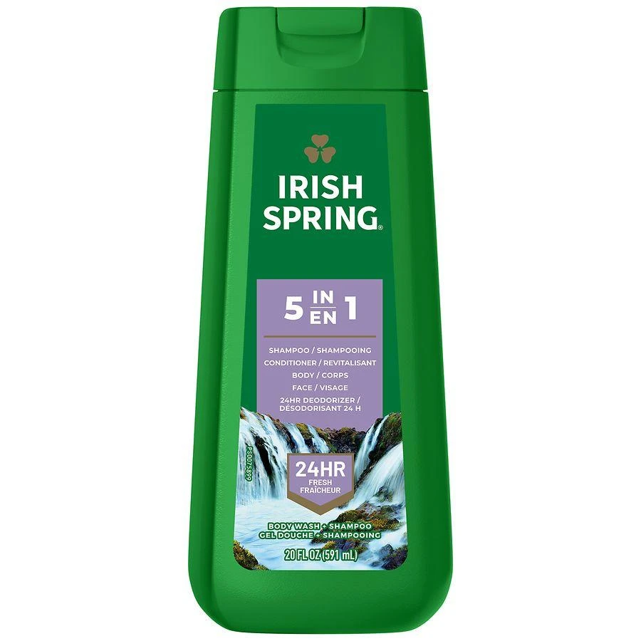 商品Irish Spring|5 in 1 Body Wash for Men Fresh,价格¥52,第1张图片