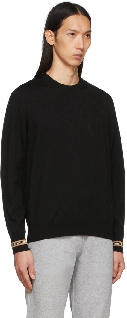 商品Burberry|Black Icon Stripe Sweater,价格¥5609,第2张图片详细描述