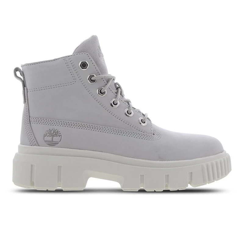 商品Timberland|Timberland Greyfield Leather Boot Gray Violet - Women Boots,价格¥1262,第1张图片