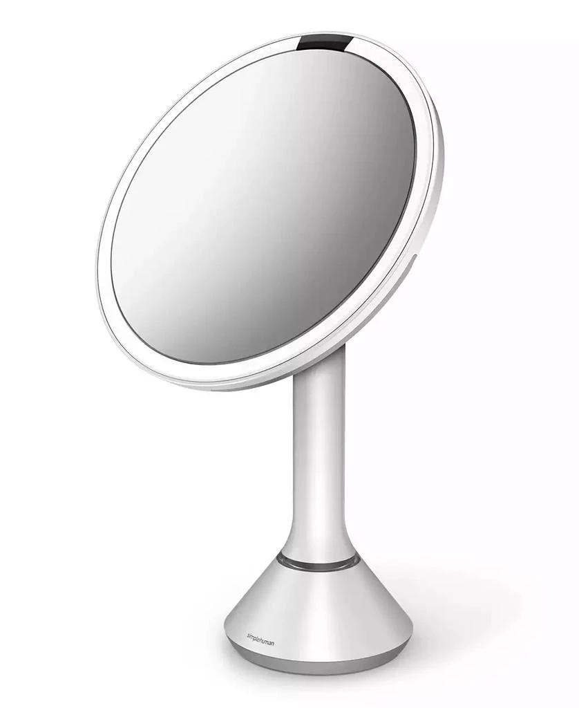 商品simplehuman|8" Round Sensor Makeup Mirror with Touch-Control Dual Light Settings,价格¥1537,第3张图片详细描述