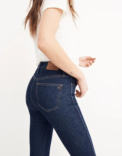 商品Madewell|10" High-Rise Skinny Jeans in Lucille Wash,价格¥476,第3张图片详细描述