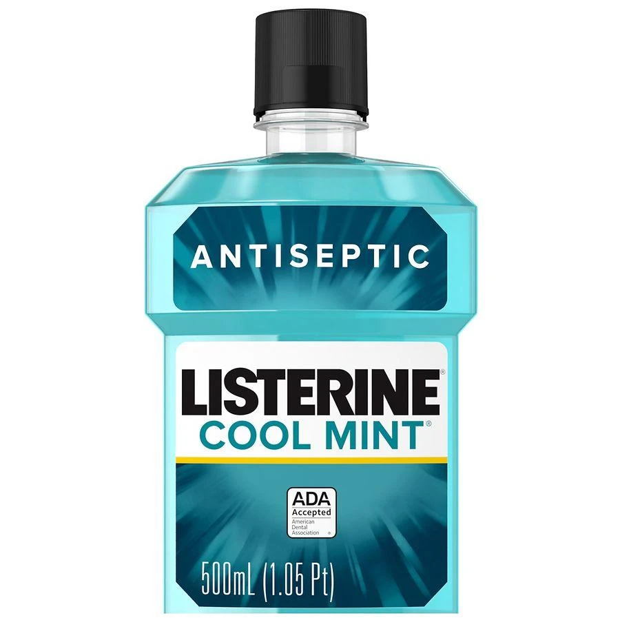 商品Listerine|Antiseptic Mouthwash Mint,价格¥63,第3张图片详细描述