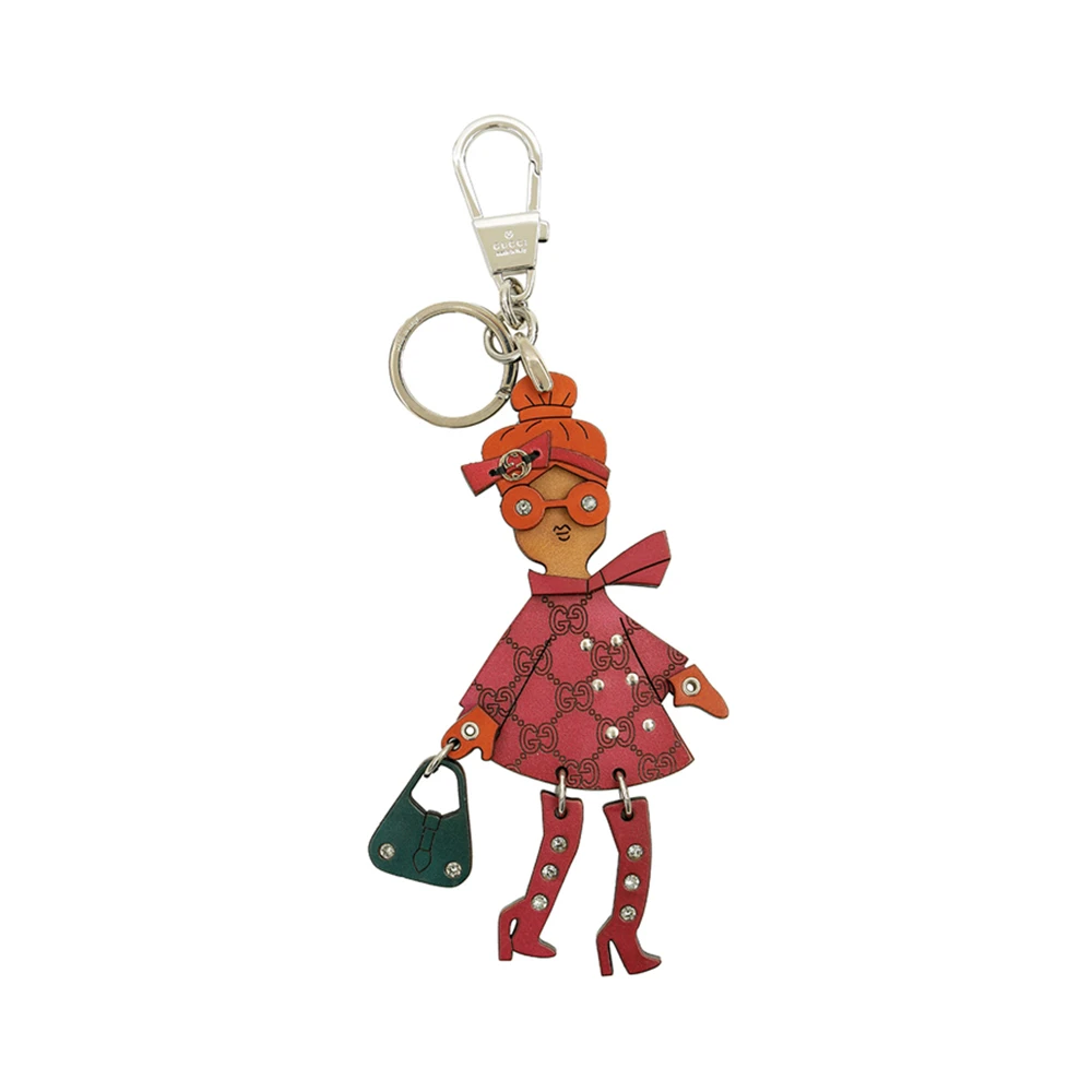 商品Gucci|GUCCI 娃娃钥匙扣粉色 389046-BGZ6N-8462,价格¥1476,第1张图片